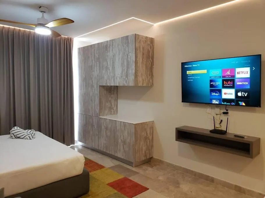 Apartamento Estudio súper cómodo acogedor y tranquilo Tulum México